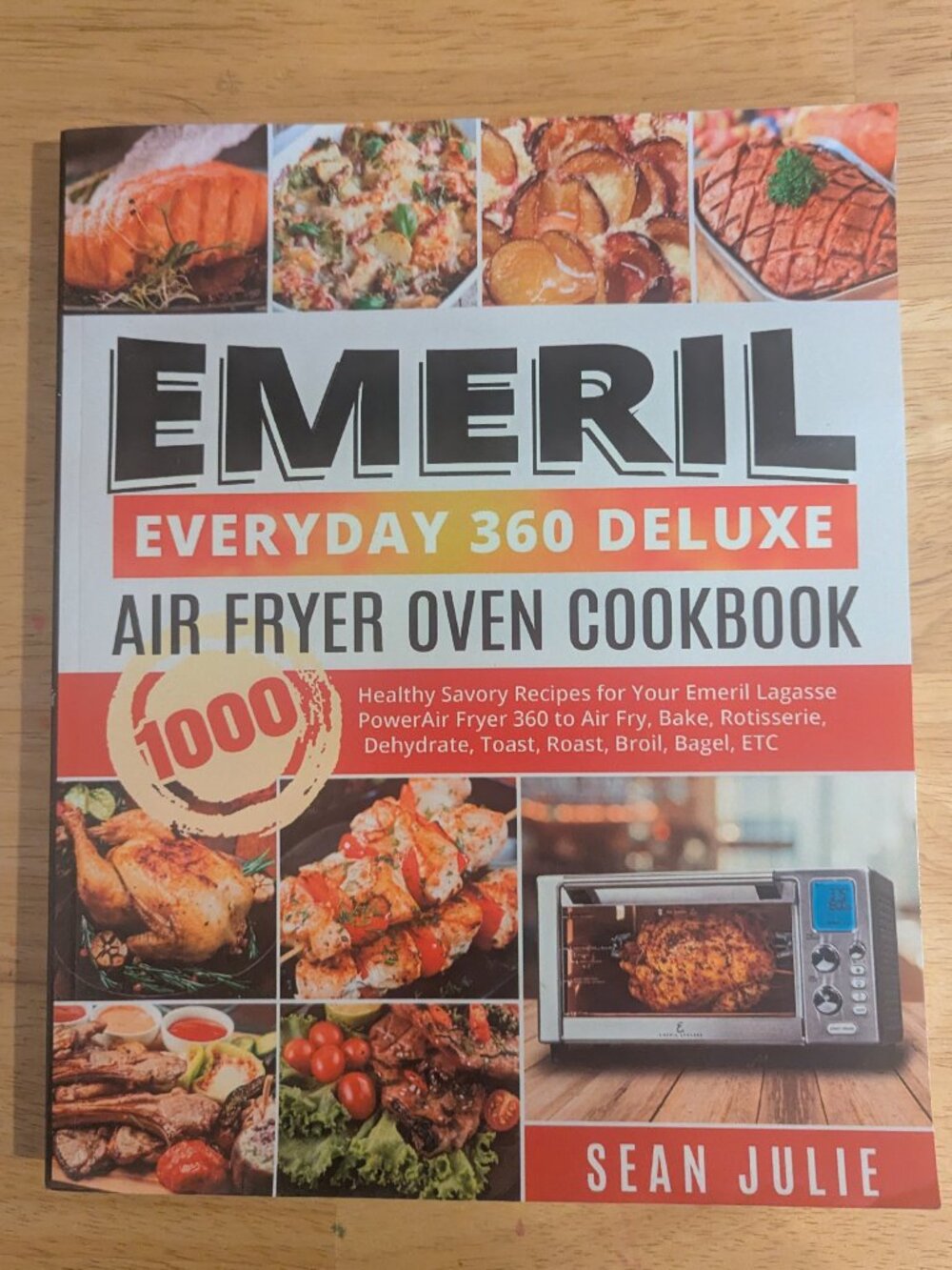 Emeril Everyday 360‎ Deluxe Air Fryer Oven Cookbook 1000 Healthy Recipes 2020